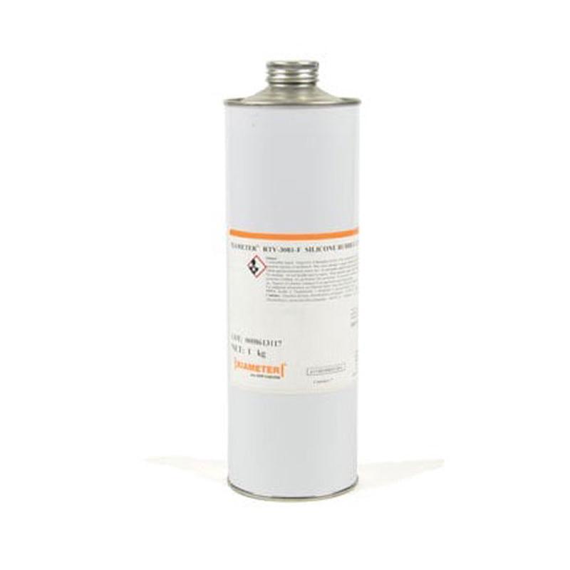 Dow SILASTIC RTV-3081-F Silicone Rubber Curing Agent Off-White 1 kg ...